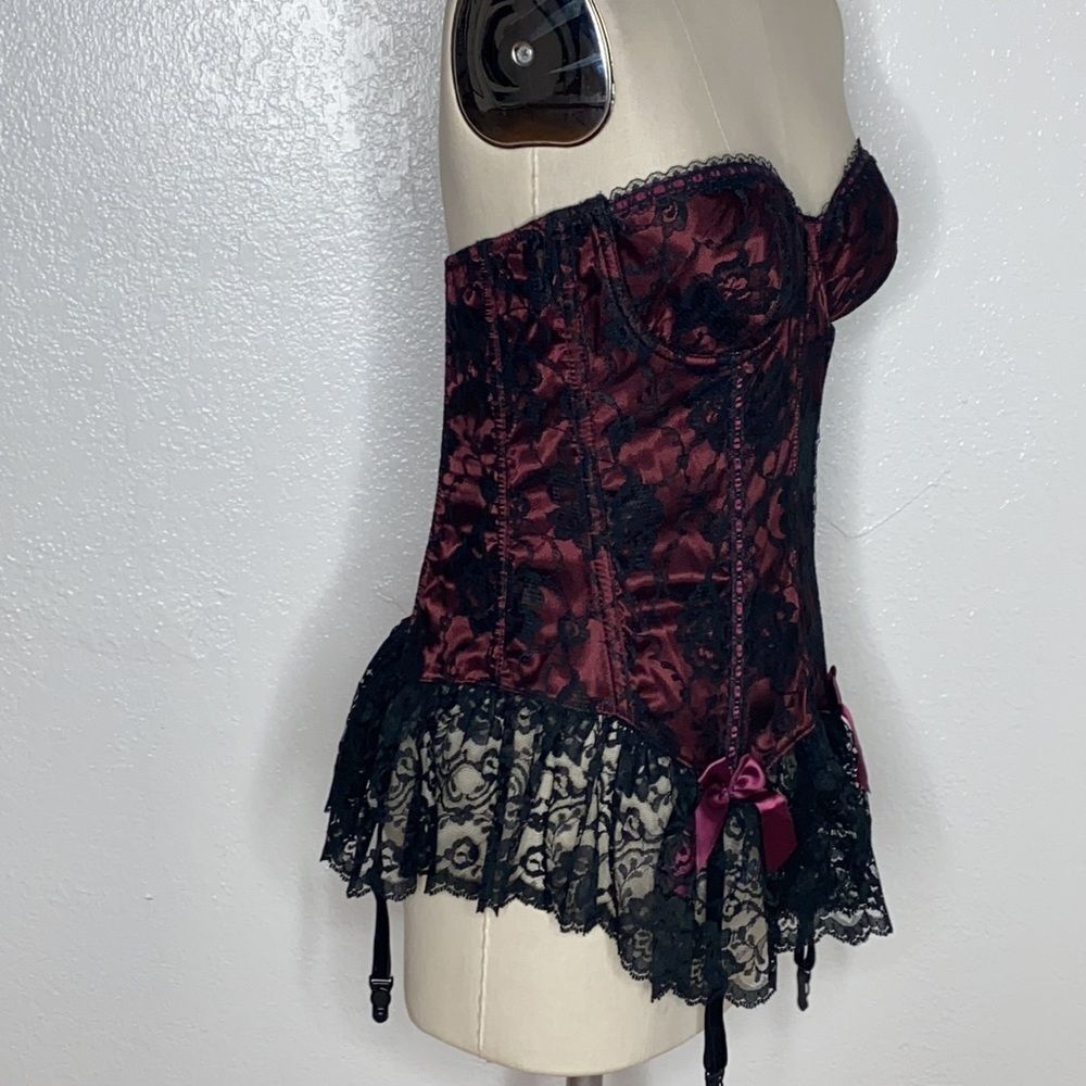 Vintage Fredericks of Hollywood goth Lolita corset - Picture 6 of 9